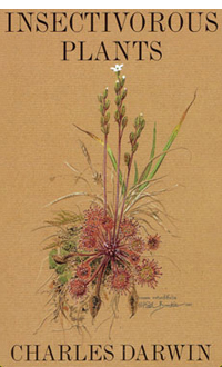 La copertina in Insectivorous Plants di Carlo Darwin