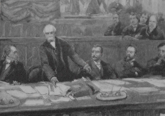 Crispi, che ha poco meno di ottant’anni, prende la parola: «Ho l’onore di annunciare alla Camera che il Ministero ha presentato a Sua Maestà le proprie dimissioni. Sua Maestà il Re le ha accettate».