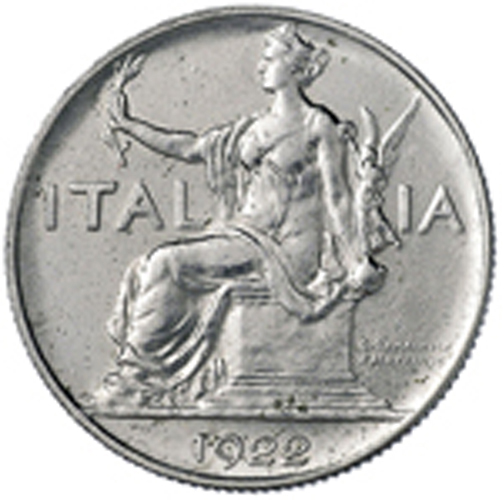 Una moneta del 1922