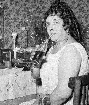 Maria Caniglia in camerino