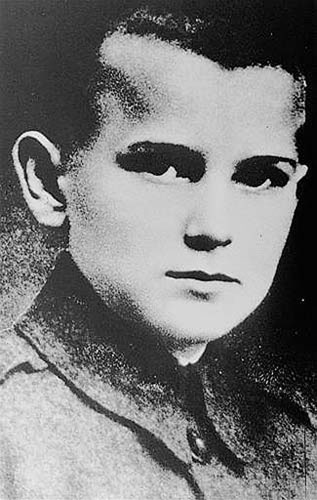 Karol Wojtyla da bambino