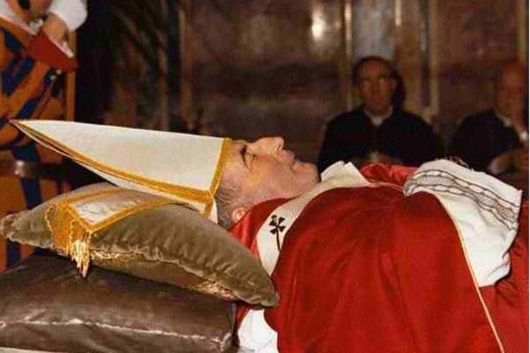 La salma di Giovanni Paolo I