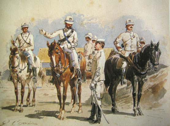 I coloni italiani in un dipinto di Q. Cenni (1885)