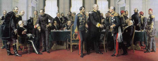 Un dipinto del congresso di Berlino