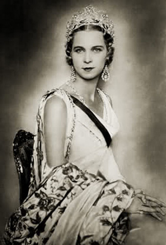 La principessa Maria José del Belgio, promessa sposa del principe Umberto